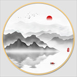 水墨山水