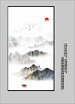 玄关山水画