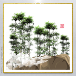 现代山水