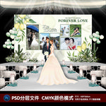 婚礼照片墙