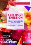 炫彩宇宙放射海报设计