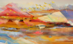 抽象油画