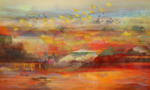 抽象油画