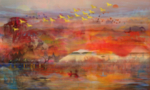 抽象油画