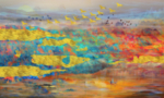 抽象油画