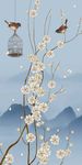 工笔花鸟山水画