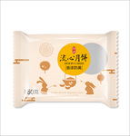 流心月饼卷膜平面展开图