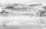 中式意境新山水画 TIF分层