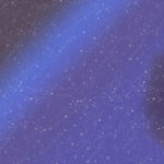 彩色星空装饰画
