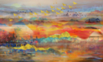 抽象油画