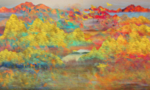 抽象油画