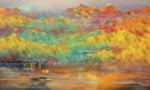 抽象油画