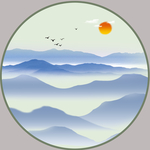 水墨画