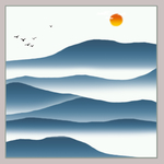 水墨画