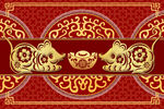 鼠年红地毯 红色地毯 红色地垫