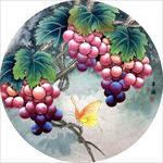 丰硕葡萄装饰画