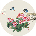 牡丹工笔画