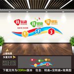 运动文化墙