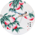 桃子工笔画