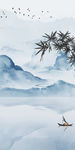 中式 国画新山水画 TIF分层