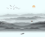 新中式山水