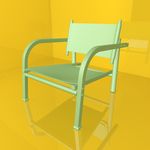沙发模型 休闲座椅 C4D模型