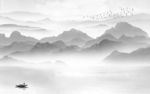 奢华山水新风景画 TIF分层