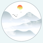 水墨画