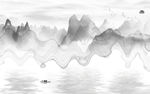 现代山水新风景画 TIF分层