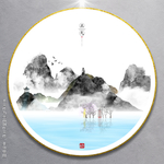 装饰水墨画