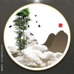 淡雅水墨