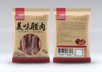 腊肉包装袋展开图