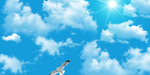 蓝天