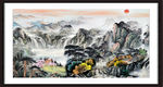 国画山水