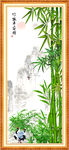 竹子装饰画