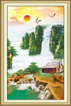 油画山水