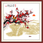 国画梅花
