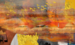 抽象油画