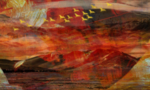 抽象油画