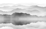 水墨山水画