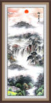 玄关山水画