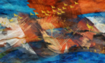 抽象油画