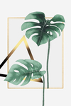 简约北欧热带植物小清新装饰画