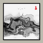 抽象意境水墨装饰画