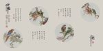 工笔鹦鹉