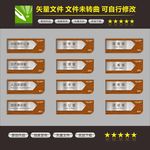 门牌 科室牌 导视牌