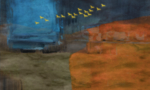 抽象油画