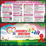 世界艾滋病日宣传栏
