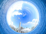 天空