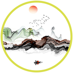 抽象山水